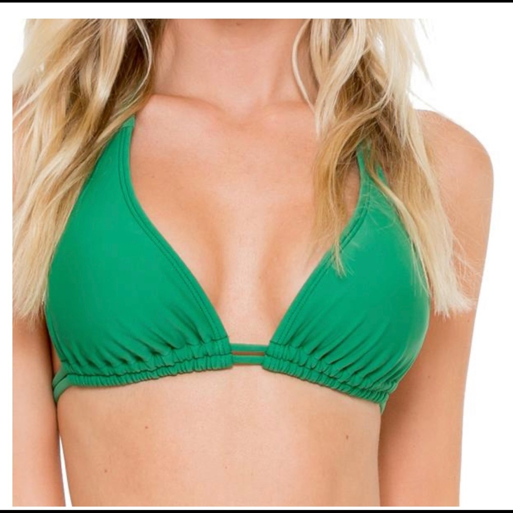 Luli Fama Triangle Halter Top NWT